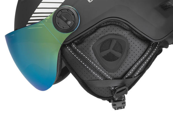 Lyžařská helma Etape DAVOS PRO černá/bílá mat 2332119 25/26