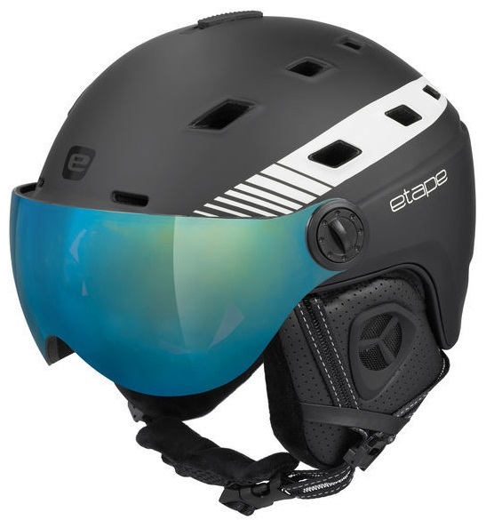 Lyžařská helma Etape DAVOS PRO černá/bílá mat 2332119 25/26