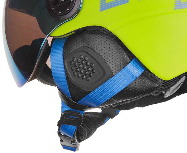 Dětská lyžařská helma Etape Rider Pro limeta/modrá mat 2409583 25/26