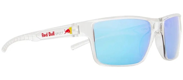 Sluneční brýle Red Bull SPECT Chase-03P Transparent/Smoke With Blue Mirror Cat 3 26/27