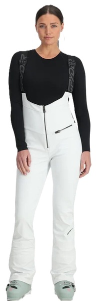 Dámské kalhoty Spyder Strutt Bib Softshell Pants White 38SD475302-WHT2 25/26