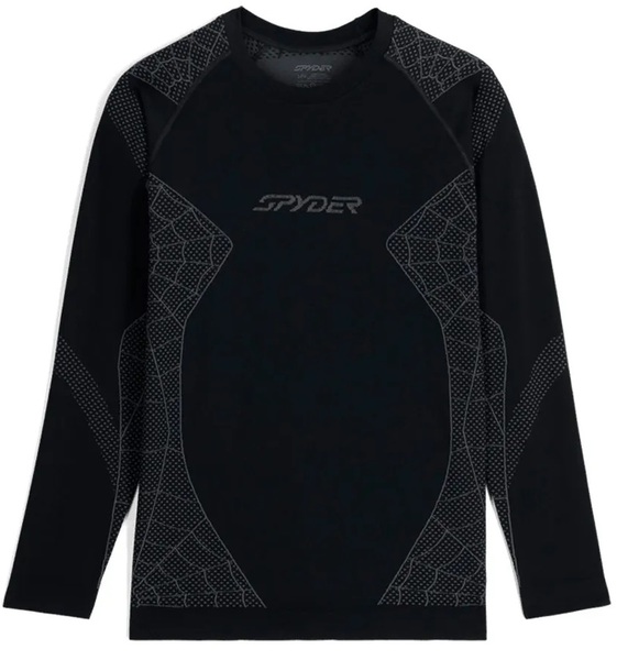 Termo Triko Spyder Momentum Baselayer Top Black 38A013500-BLK 25/26
