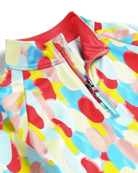 Dětský rolák Spyder Reflect 1/2 zip Coral Haze Sprinkles 38RR125302-CHS 25/26