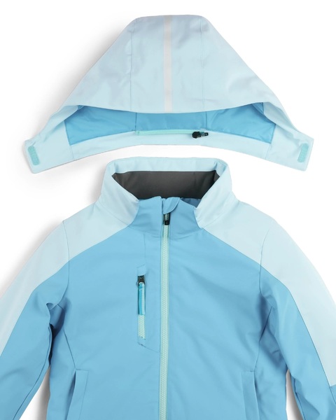 Dětská bunda Spyder Mila Jacket Cyan Blue 38SJ075400-CYB 25/26