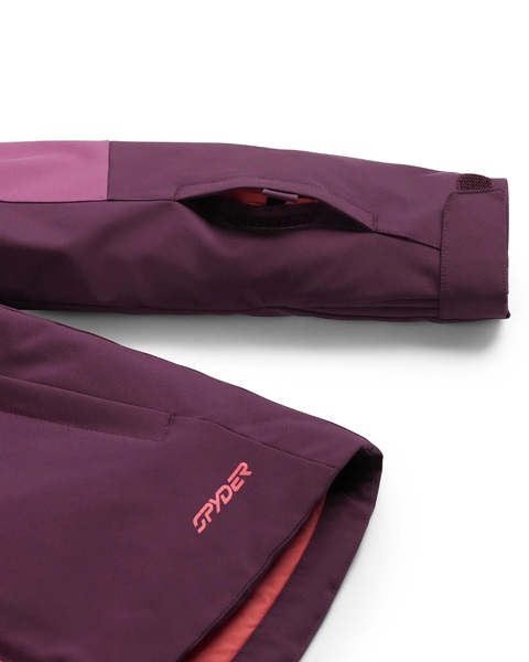 Dětská bunda Spyder Mila Jacket Plum 38SJ075400-PLM 25/26
