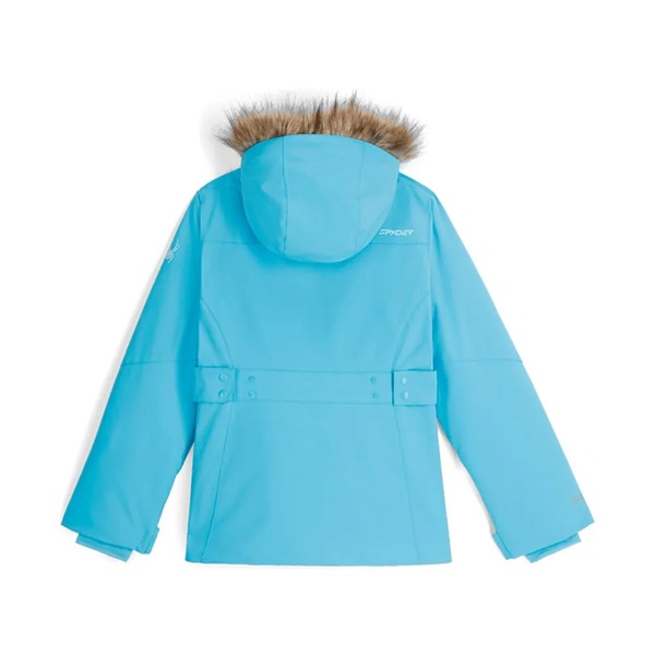 Dětská bunda Spyder Lola Jacket Cyan Blue 38SJ075402-CYB 25/26