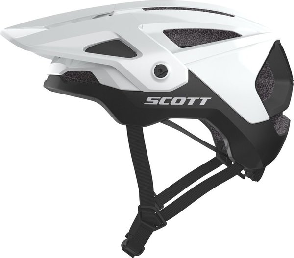 Helma na kolo Scott Stego Plus MIPS White Glossy/Black 280408 25/26