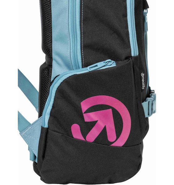 Batoh Meatfly Basejumper Aqua Pink 22 L + penál zdarma 25/26
