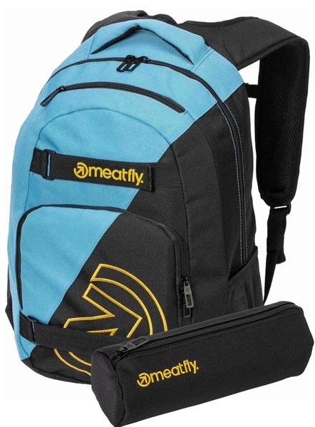 Batoh Meatfly Exile Sky Blue/Yellow 24 L + penál zdarma 26/27