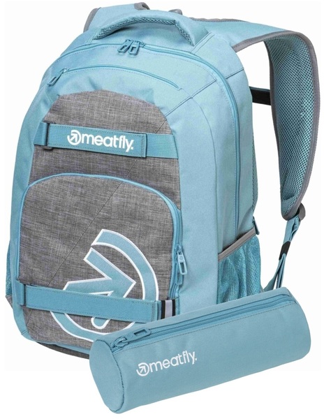 Batoh Meatfly Exile Grey Heather/Aqua 24 L + penál zdarma 25/26