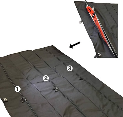 Vak na lyže Atomic Redster Ski Bag 3 Pairs 205 cm Black AL5034720 25/26