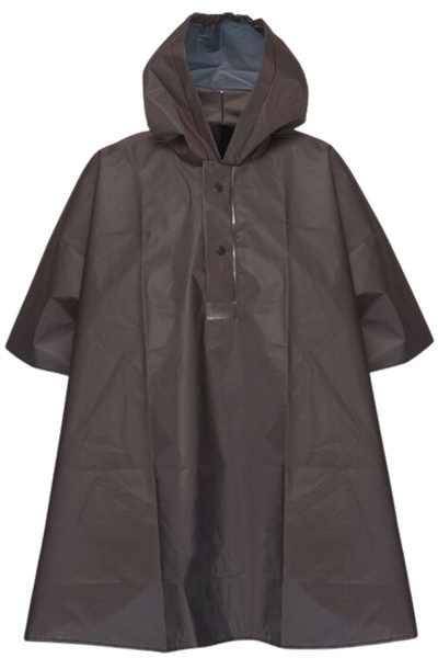 Dětská pláštěnka/Nepromokavé pončo Loap Xoberi Tmavě šedá RJK2504-I06I 25/26