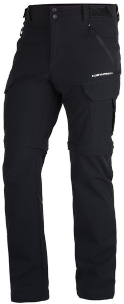 Pánské outdoorové kalhoty 2 v 1 Northfinder Caruso NO-3994OR-269 Black 25/26