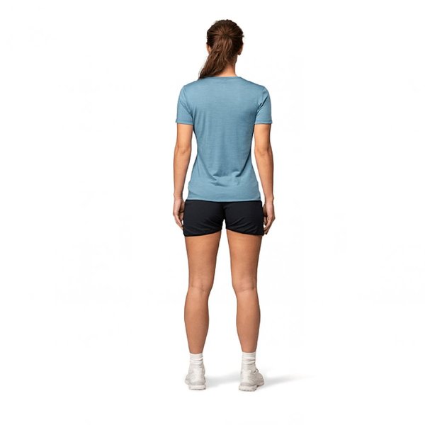 Dámské merino triko Devold Active Tee WMN Skyblue GO 293 291 C 247A 25/26