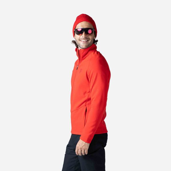 Pánská mikina Rossignol Classique Clim Sports Red RLMML04-301 25/26