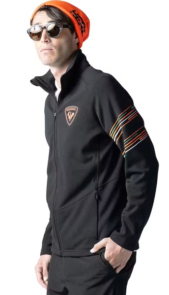 Pánská mikina Rossignol Classique Clim Hero Black RLMML18-200 25/26