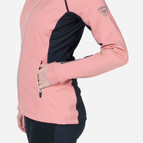 Dámská softshellová bunda Rossignol Softshell JKT W Cooper Pink RLMWJ15-34C 25/26