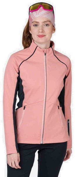 Dámská softshellová bunda Rossignol Softshell JKT W Cooper Pink RLMWJ15-34C 25/26