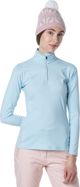 Dámský rolák Rossignol Classique 1/2 Zip Glacier RLMWL08-742 25/26
