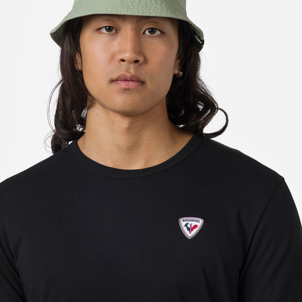 Pánské triko Rossignol Logo Plain Tee Black RLKMY02-200 25/26