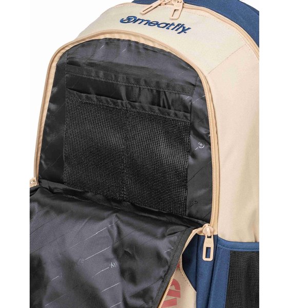 Batoh Meatfly Basejumper Beige/Sea 22 L + penál zdarma 25/26