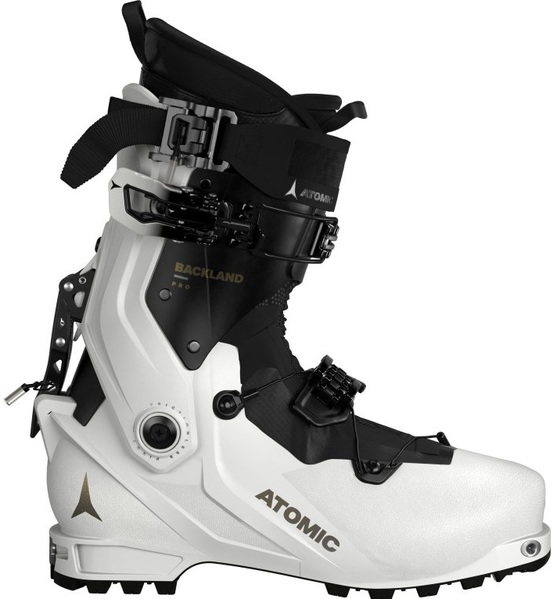 Dámské skialpové boty Atomic Backland Pro W White/Black/Gold AE5027440