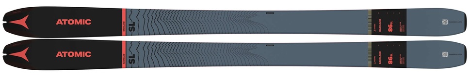 Skialpové lyže Atomic Backland 86 SL + pásy Skin 85/86 Black