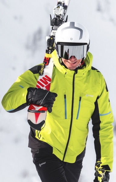 Pánská lyžařská bunda Kilpi TURNAU-M Světle zelená WM0109KILGN