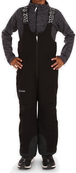 Dětské lyžařské kalhoty Kilpi CHARLIE-J Černá UJ0402KIBLK 25/26