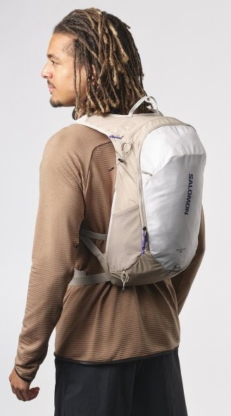 Sportovní Batoh Salomon Trailblazer 10 LC2183100 Vintage Khaki/Glacier Gray 25/26