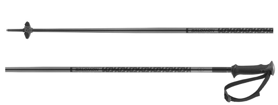 Sjezdové hole Salomon Polar Black L47630800 25/26