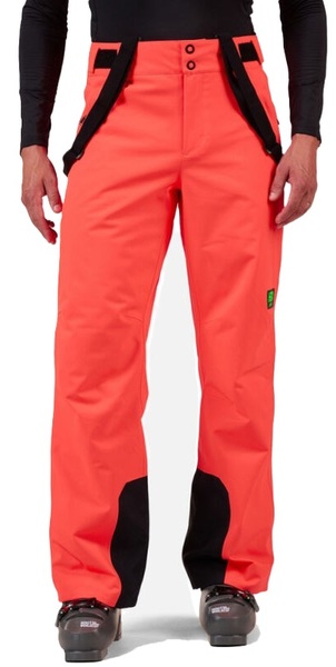Pánské lyžařské kalhoty Rossignol Hero Blackside Insulated Ski Pants Men´S Neon Red RLOMP07-316 25/26