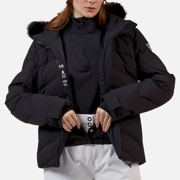 Dámská bunda Rossignol Staci Insulated Ski Jacket Women's Black RLOWJ02-200 25/26