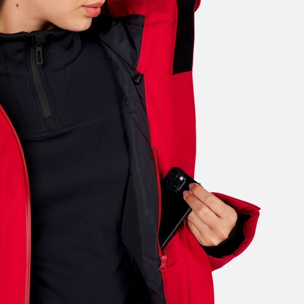 Dámská bunda Rossignol Rochrun Insulated Ski Jacket Women's Ruby Red RLOWJ43-35M 25/26