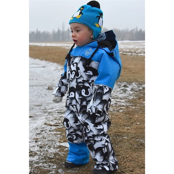 Dětská kombinéza O'STYLE Iman Celotisk Modrá IDW-830125/26