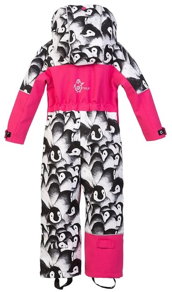 Dětská kombinéza O'STYLE Iman Celotisk Růžová IDW-8301 25/26