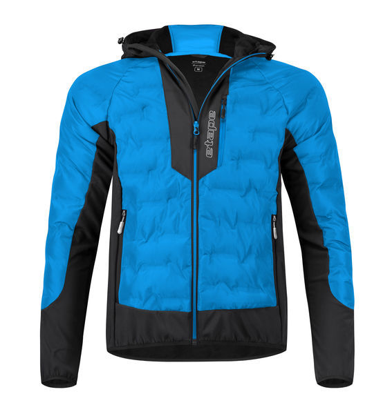 Pánská zimní hybridní bunda s kapucí Etape CRUX Ultra modrá/černá 2536431 25/26