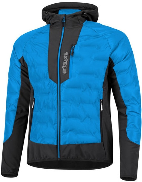 Pánská zimní hybridní bunda s kapucí Etape CRUX Ultra modrá/černá 2536431 25/26
