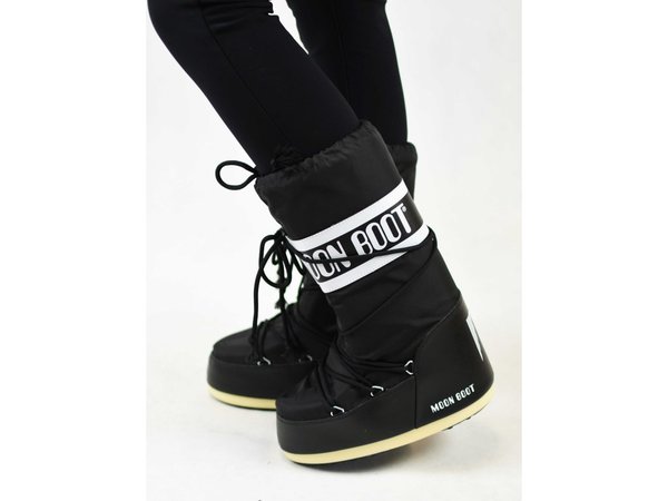 Dámské zimní boty Moon Boot Icon Nylon 001 Black 25/26