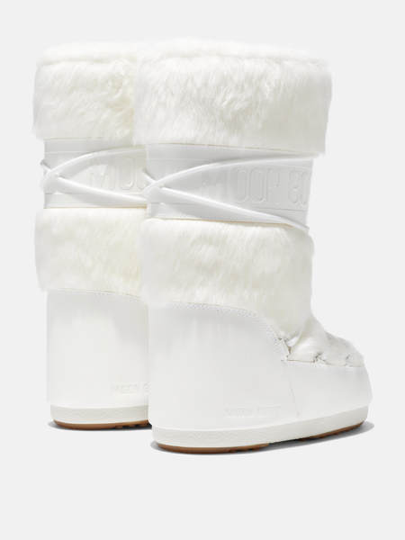 Dámské zimní boty Moon Boot Icon Faux-Fur-A002 Optical White 80D1408900 25/26