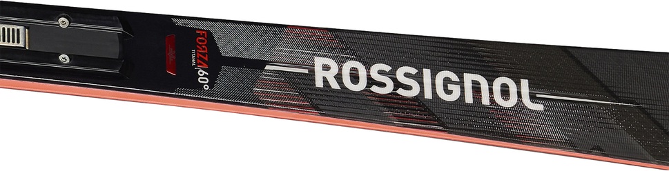Lyže Rossignol Forza 60´ TI Konect + NX 12 Konect GW B80 Black Hot Red 25/26