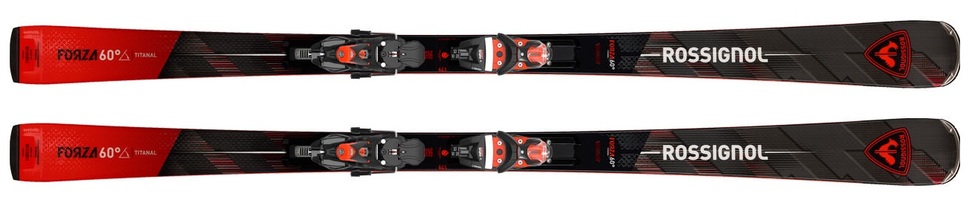Lyže Rossignol Forza 60´ TI Konect + NX 12 Konect GW B80 Black Hot Red 25/26