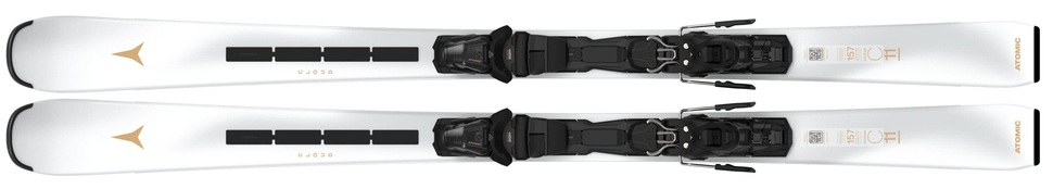 Dámské lyže Atomic Cloud C11 Revoshock Light + M 10 GW White 25/26