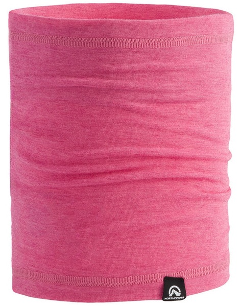 Tunelový nákrčník melanžový Northfinder Lotair Pink Melange AS-00402OR-634 25/26