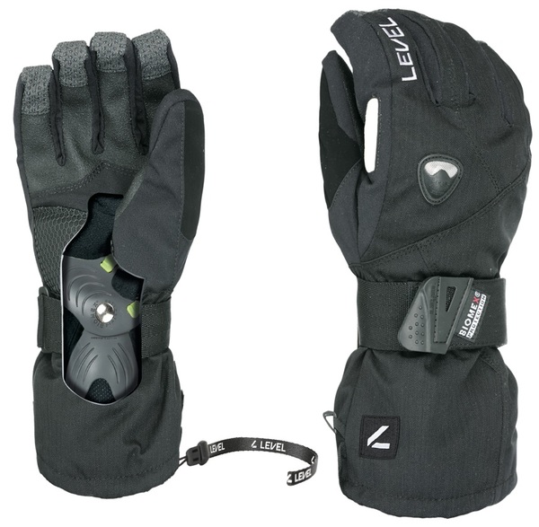 Rukavice Level Fly s protektorem black 1031UG.01 25/26