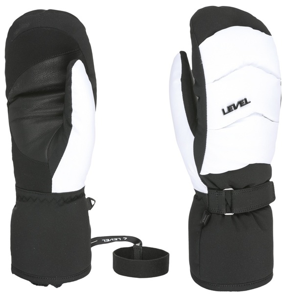 Dámské rukavice Level Ultralite W Mitt Black/White 3255WM.35 25/26