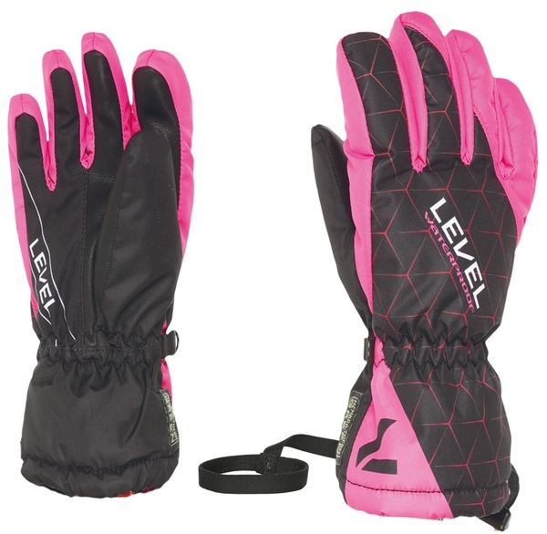 Dětské rukavice Level Funny Fucsia 4196JG.30 25/26