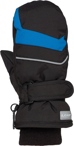 Dětské rukavice Loap Run Black Blue GKK2503-V21I 25/26