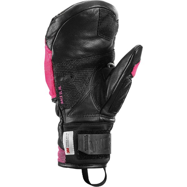 Dětské rukavice palčáky Leki WCR Venom 3D Junior Mitt (654801802) black/pink 25/26