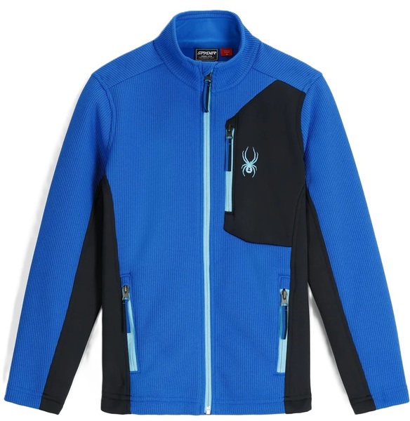 Dětská mikina/svetr Spyder Bandit Full Zip Jacket Kids Cobalt 38C485401-CBT 25/26